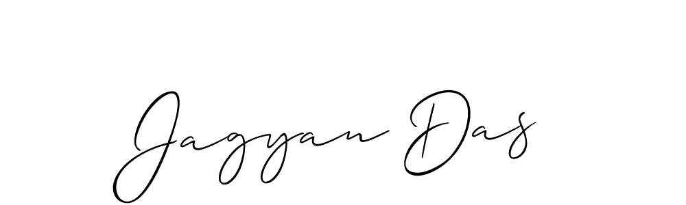 Use a signature maker to create a handwritten signature online. With this signature software, you can design (Allison_Script) your own signature for name Jagyan Das. Jagyan Das signature style 2 images and pictures png