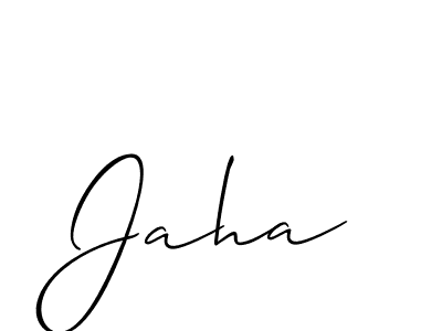 Also You can easily find your signature by using the search form. We will create Jaha name handwritten signature images for you free of cost using Allison_Script sign style. Jaha signature style 2 images and pictures png