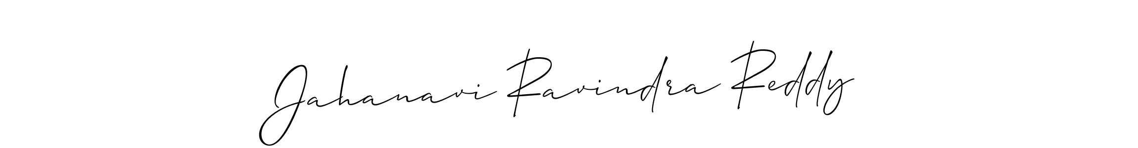 The best way (Allison_Script) to make a short signature is to pick only two or three words in your name. The name Jahanavi Ravindra Reddy include a total of six letters. For converting this name. Jahanavi Ravindra Reddy signature style 2 images and pictures png
