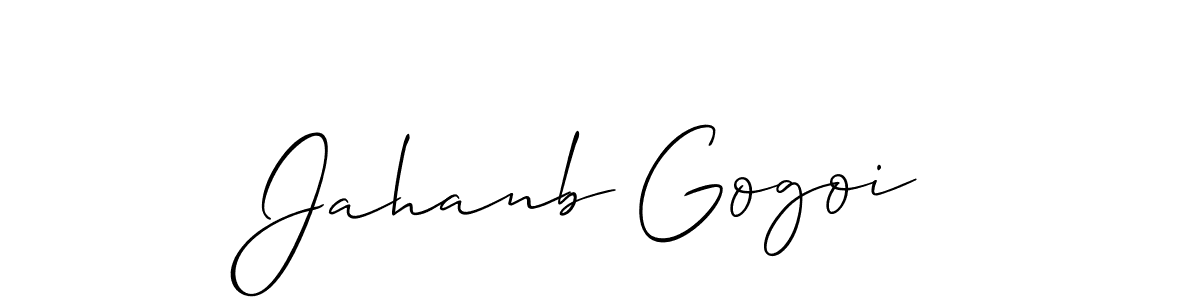 Once you've used our free online signature maker to create your best signature Allison_Script style, it's time to enjoy all of the benefits that Jahanb Gogoi name signing documents. Jahanb Gogoi signature style 2 images and pictures png