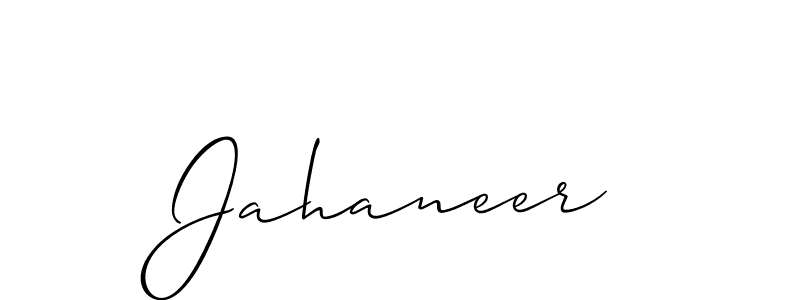 Also You can easily find your signature by using the search form. We will create Jahaneer name handwritten signature images for you free of cost using Allison_Script sign style. Jahaneer signature style 2 images and pictures png