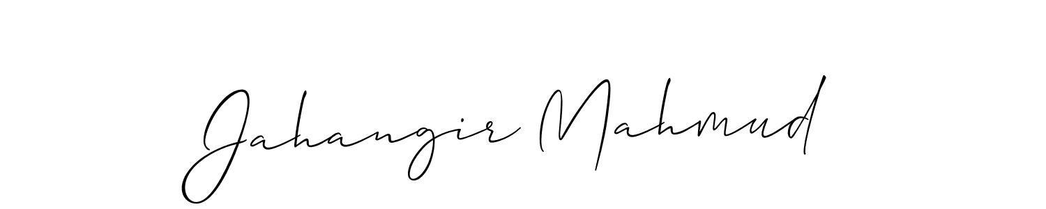 Once you've used our free online signature maker to create your best signature Allison_Script style, it's time to enjoy all of the benefits that Jahangir Mahmud name signing documents. Jahangir Mahmud signature style 2 images and pictures png