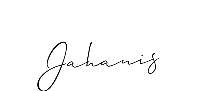 Once you've used our free online signature maker to create your best signature Allison_Script style, it's time to enjoy all of the benefits that Jahanis name signing documents. Jahanis signature style 2 images and pictures png