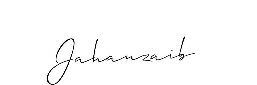 Make a beautiful signature design for name Jahanzaib. With this signature (Allison_Script) style, you can create a handwritten signature for free. Jahanzaib signature style 2 images and pictures png