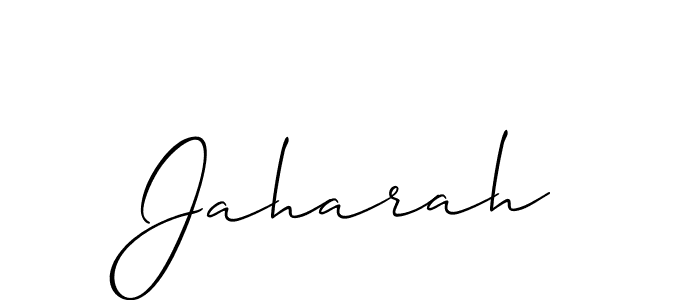 Also You can easily find your signature by using the search form. We will create Jaharah name handwritten signature images for you free of cost using Allison_Script sign style. Jaharah signature style 2 images and pictures png