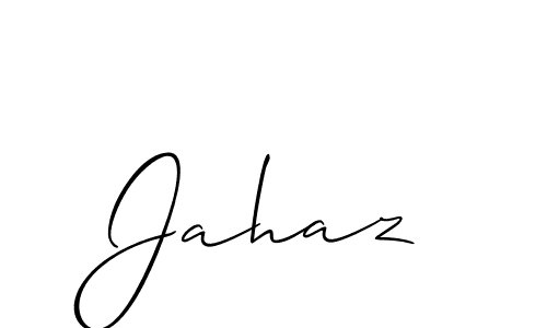 Also You can easily find your signature by using the search form. We will create Jahaz name handwritten signature images for you free of cost using Allison_Script sign style. Jahaz signature style 2 images and pictures png