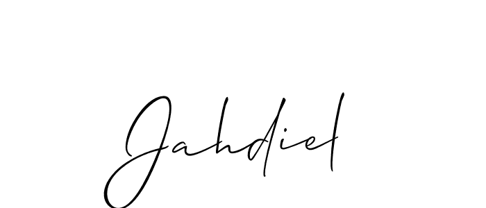 How to Draw Jahdiel signature style? Allison_Script is a latest design signature styles for name Jahdiel. Jahdiel signature style 2 images and pictures png