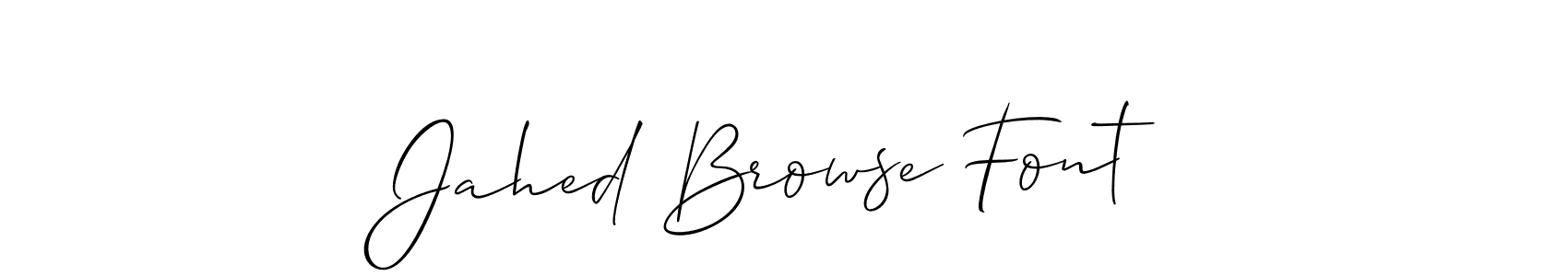 Similarly Allison_Script is the best handwritten signature design. Signature creator online .You can use it as an online autograph creator for name Jahed Browse Font. Jahed Browse Font signature style 2 images and pictures png
