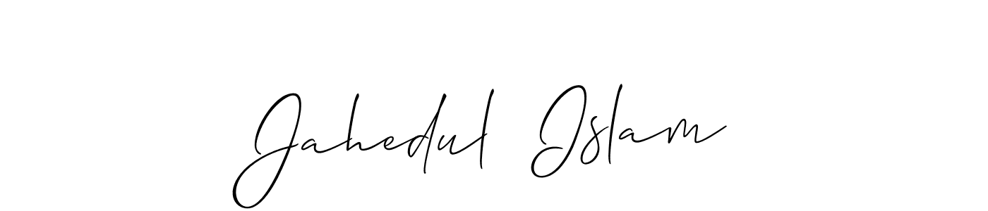 How to Draw Jahedul  Islam signature style? Allison_Script is a latest design signature styles for name Jahedul  Islam. Jahedul  Islam signature style 2 images and pictures png