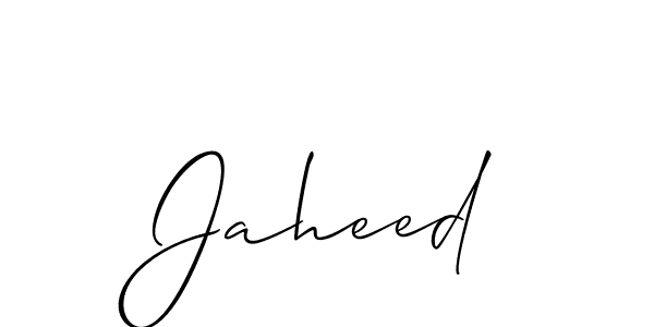 Best and Professional Signature Style for Jaheed. Allison_Script Best Signature Style Collection. Jaheed signature style 2 images and pictures png