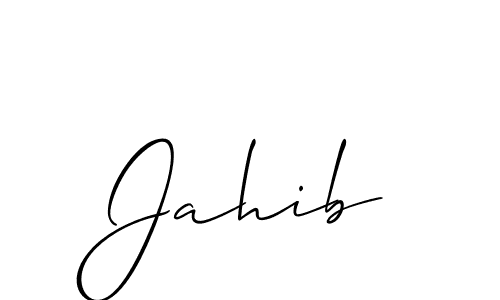 Once you've used our free online signature maker to create your best signature Allison_Script style, it's time to enjoy all of the benefits that Jahib name signing documents. Jahib signature style 2 images and pictures png