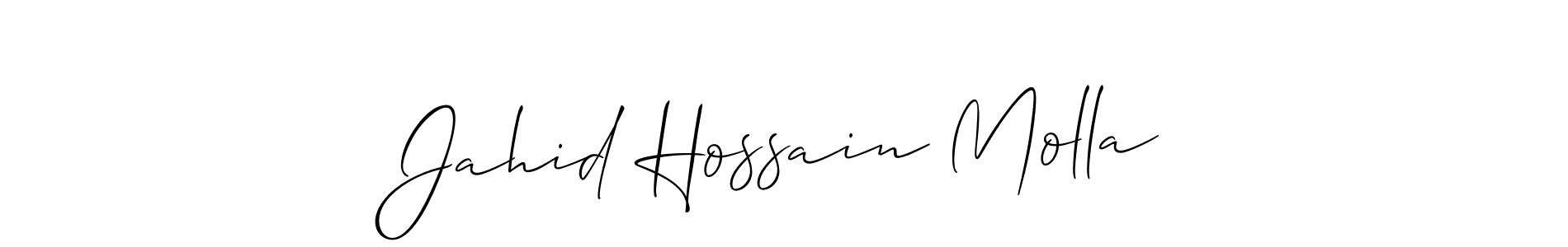Check out images of Autograph of Jahid Hossain Molla name. Actor Jahid Hossain Molla Signature Style. Allison_Script is a professional sign style online. Jahid Hossain Molla signature style 2 images and pictures png