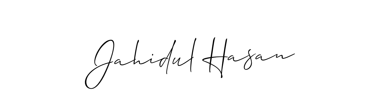Make a short Jahidul Hasan signature style. Manage your documents anywhere anytime using Allison_Script. Create and add eSignatures, submit forms, share and send files easily. Jahidul Hasan signature style 2 images and pictures png