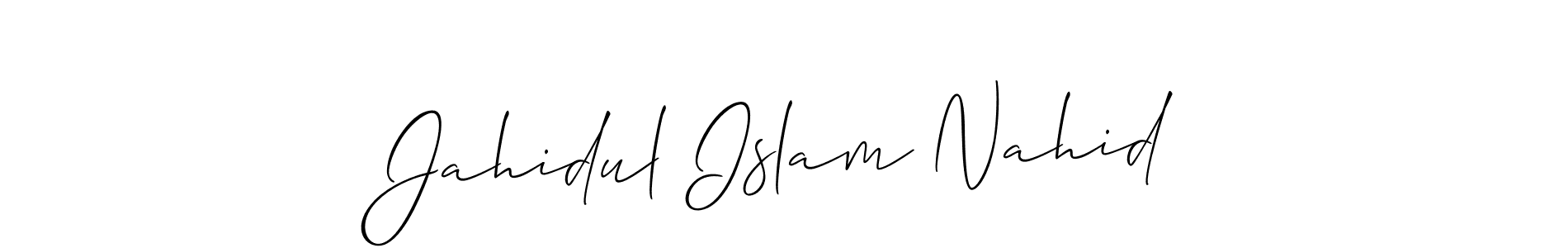 Once you've used our free online signature maker to create your best signature Allison_Script style, it's time to enjoy all of the benefits that Jahidul Islam Nahid name signing documents. Jahidul Islam Nahid signature style 2 images and pictures png