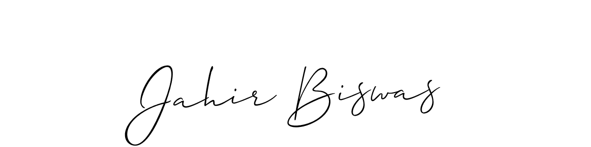 It looks lik you need a new signature style for name Jahir Biswas. Design unique handwritten (Allison_Script) signature with our free signature maker in just a few clicks. Jahir Biswas signature style 2 images and pictures png