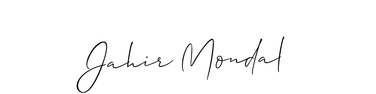You can use this online signature creator to create a handwritten signature for the name Jahir Mondal. This is the best online autograph maker. Jahir Mondal signature style 2 images and pictures png
