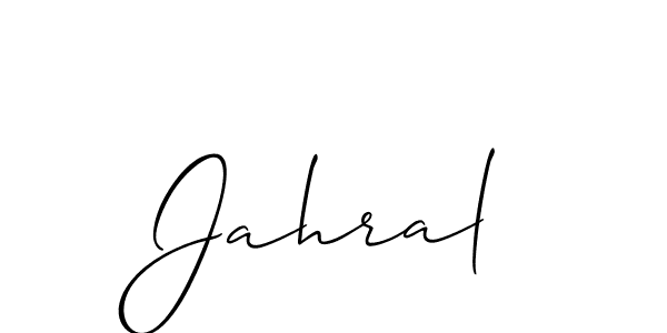 Once you've used our free online signature maker to create your best signature Allison_Script style, it's time to enjoy all of the benefits that Jahral name signing documents. Jahral signature style 2 images and pictures png