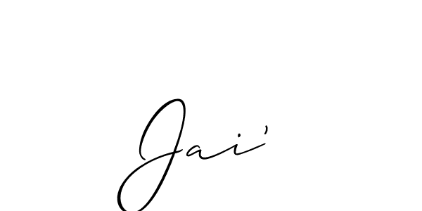 Make a beautiful signature design for name Jai’. Use this online signature maker to create a handwritten signature for free. Jai’ signature style 2 images and pictures png