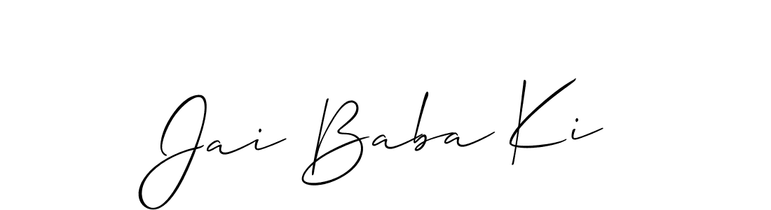 Make a beautiful signature design for name Jai Baba Ki. Use this online signature maker to create a handwritten signature for free. Jai Baba Ki signature style 2 images and pictures png