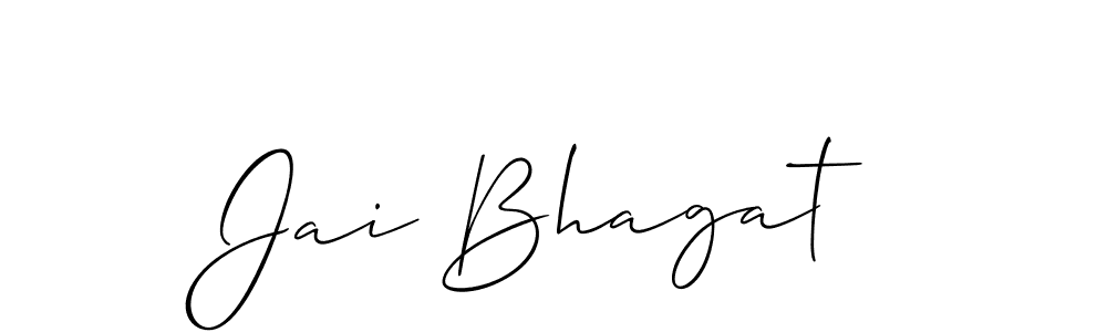 This is the best signature style for the Jai Bhagat name. Also you like these signature font (Allison_Script). Mix name signature. Jai Bhagat signature style 2 images and pictures png