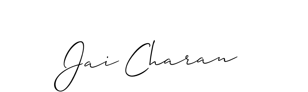 Once you've used our free online signature maker to create your best signature Allison_Script style, it's time to enjoy all of the benefits that Jai Charan name signing documents. Jai Charan signature style 2 images and pictures png