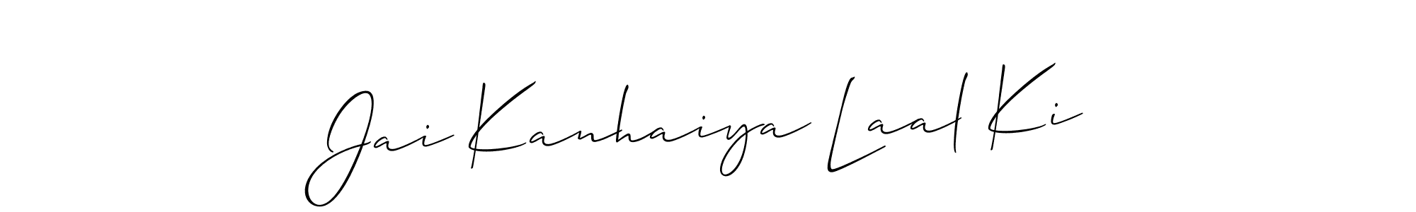 You can use this online signature creator to create a handwritten signature for the name Jai Kanhaiya Laal Ki. This is the best online autograph maker. Jai Kanhaiya Laal Ki signature style 2 images and pictures png