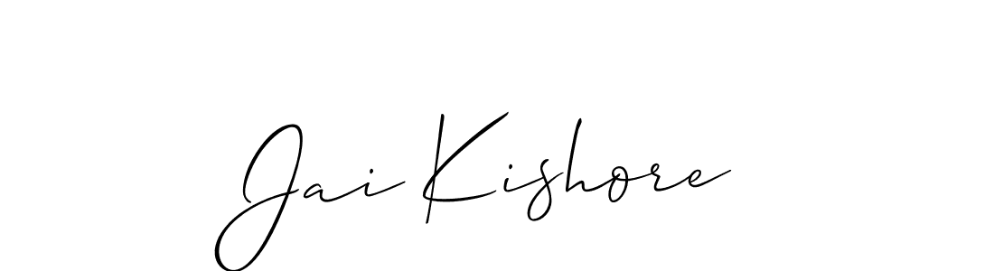 Best and Professional Signature Style for Jai Kishore. Allison_Script Best Signature Style Collection. Jai Kishore signature style 2 images and pictures png