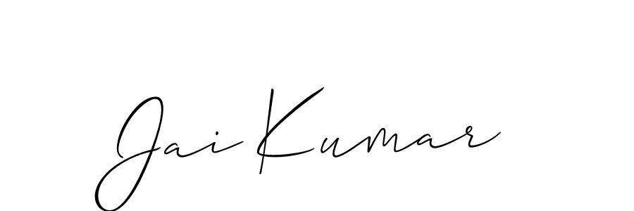 How to Draw Jai Kumar signature style? Allison_Script is a latest design signature styles for name Jai Kumar. Jai Kumar signature style 2 images and pictures png