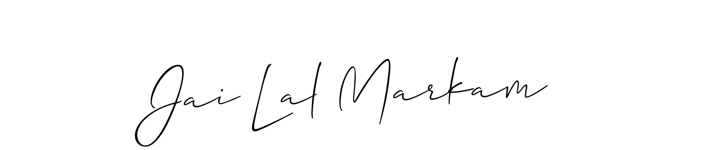 See photos of Jai Lal Markam official signature by Spectra . Check more albums & portfolios. Read reviews & check more about Allison_Script font. Jai Lal Markam signature style 2 images and pictures png