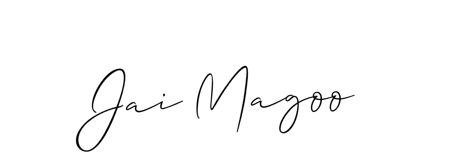 Check out images of Autograph of Jai Magoo name. Actor Jai Magoo Signature Style. Allison_Script is a professional sign style online. Jai Magoo signature style 2 images and pictures png