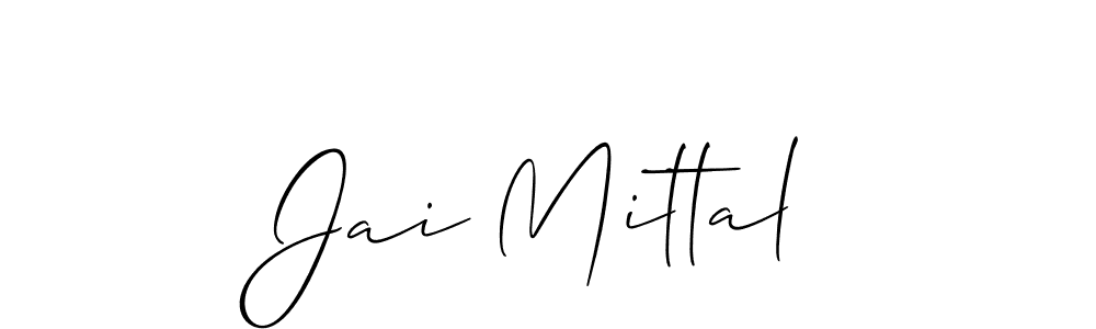 Make a beautiful signature design for name Jai Mittal. Use this online signature maker to create a handwritten signature for free. Jai Mittal signature style 2 images and pictures png