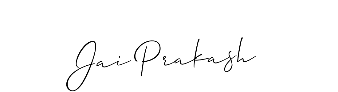 How to Draw Jai Prakash signature style? Allison_Script is a latest design signature styles for name Jai Prakash. Jai Prakash signature style 2 images and pictures png