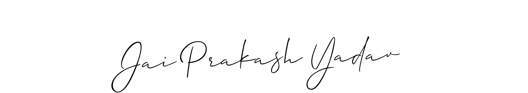 Once you've used our free online signature maker to create your best signature Allison_Script style, it's time to enjoy all of the benefits that Jai Prakash Yadav name signing documents. Jai Prakash Yadav signature style 2 images and pictures png