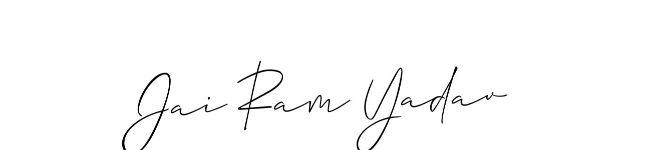 Once you've used our free online signature maker to create your best signature Allison_Script style, it's time to enjoy all of the benefits that Jai Ram Yadav name signing documents. Jai Ram Yadav signature style 2 images and pictures png