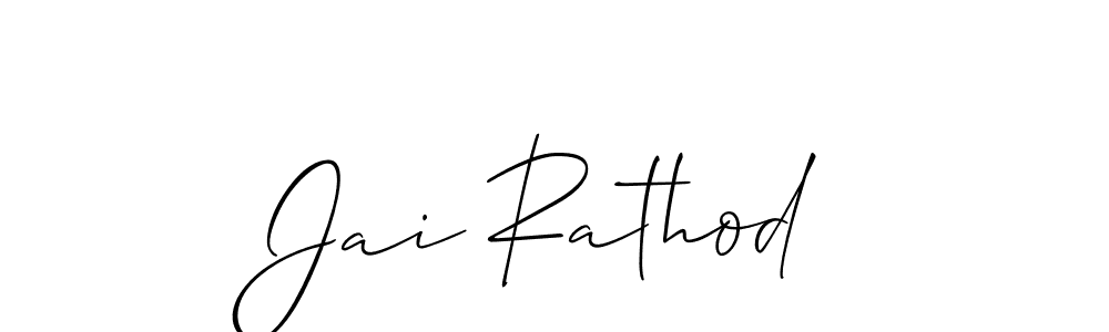 How to Draw Jai Rathod signature style? Allison_Script is a latest design signature styles for name Jai Rathod. Jai Rathod signature style 2 images and pictures png