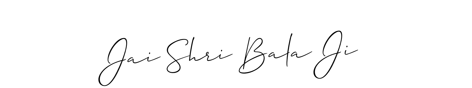 You can use this online signature creator to create a handwritten signature for the name Jai Shri Bala Ji. This is the best online autograph maker. Jai Shri Bala Ji signature style 2 images and pictures png