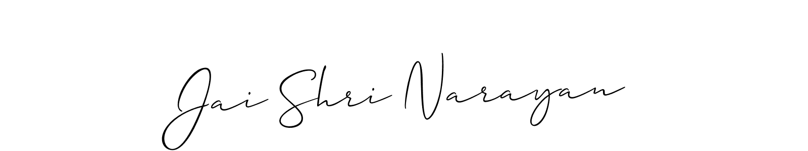 Check out images of Autograph of Jai Shri Narayan name. Actor Jai Shri Narayan Signature Style. Allison_Script is a professional sign style online. Jai Shri Narayan signature style 2 images and pictures png