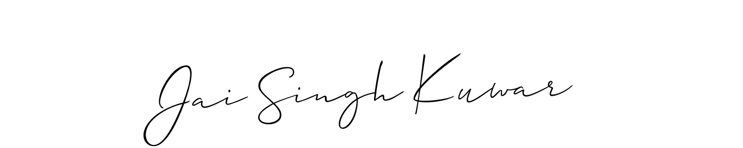 See photos of Jai Singh Kuwar official signature by Spectra . Check more albums & portfolios. Read reviews & check more about Allison_Script font. Jai Singh Kuwar signature style 2 images and pictures png