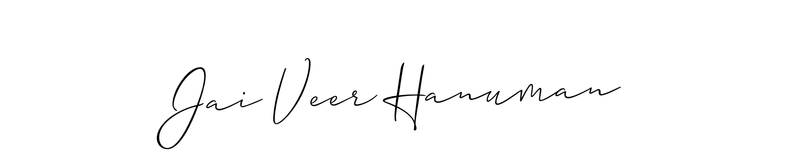 Here are the top 10 professional signature styles for the name Jai Veer Hanuman. These are the best autograph styles you can use for your name. Jai Veer Hanuman signature style 2 images and pictures png