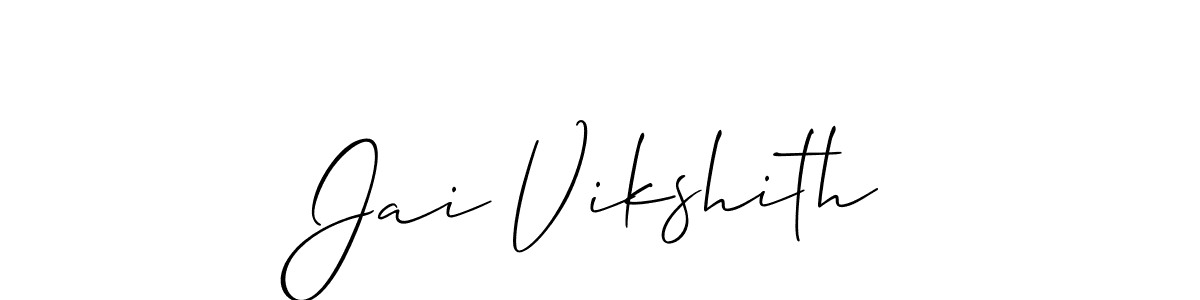 See photos of Jai Vikshith official signature by Spectra . Check more albums & portfolios. Read reviews & check more about Allison_Script font. Jai Vikshith signature style 2 images and pictures png