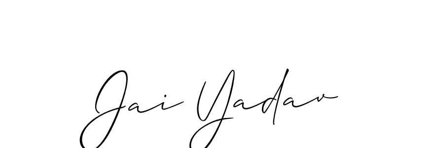 Here are the top 10 professional signature styles for the name Jai Yadav. These are the best autograph styles you can use for your name. Jai Yadav signature style 2 images and pictures png