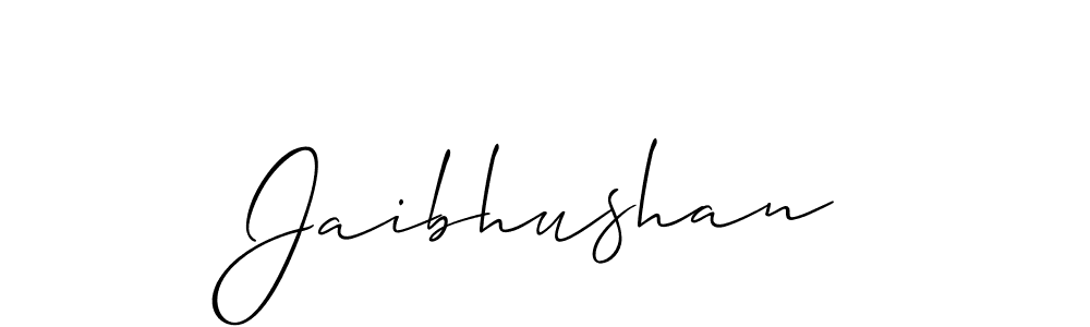 Also You can easily find your signature by using the search form. We will create Jaibhushan name handwritten signature images for you free of cost using Allison_Script sign style. Jaibhushan signature style 2 images and pictures png