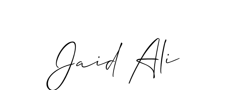 Here are the top 10 professional signature styles for the name Jaid Ali. These are the best autograph styles you can use for your name. Jaid Ali signature style 2 images and pictures png