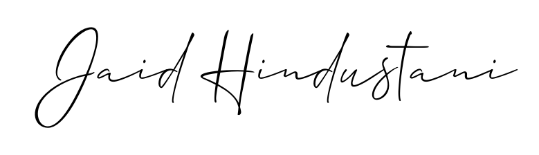 Jaid Hindustani stylish signature style. Best Handwritten Sign (Allison_Script) for my name. Handwritten Signature Collection Ideas for my name Jaid Hindustani. Jaid Hindustani signature style 2 images and pictures png