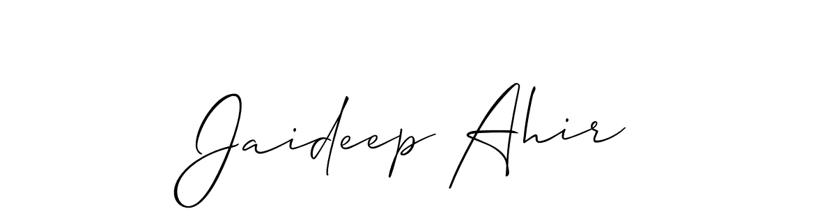 Once you've used our free online signature maker to create your best signature Allison_Script style, it's time to enjoy all of the benefits that Jaideep Ahir name signing documents. Jaideep Ahir signature style 2 images and pictures png