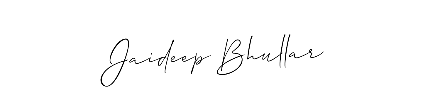 Best and Professional Signature Style for Jaideep Bhullar. Allison_Script Best Signature Style Collection. Jaideep Bhullar signature style 2 images and pictures png