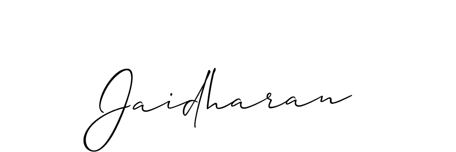 How to Draw Jaidharan signature style? Allison_Script is a latest design signature styles for name Jaidharan. Jaidharan signature style 2 images and pictures png