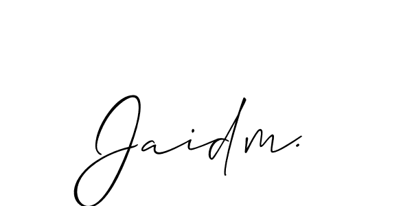 Here are the top 10 professional signature styles for the name Jaidm.. These are the best autograph styles you can use for your name. Jaidm. signature style 2 images and pictures png