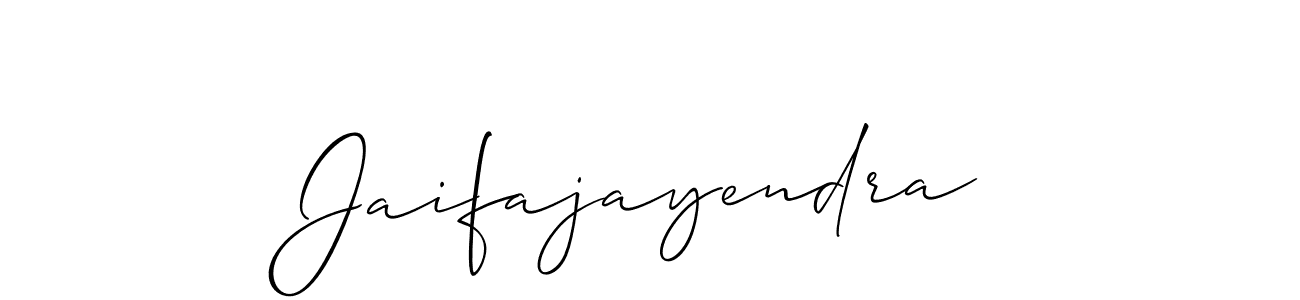 Similarly Allison_Script is the best handwritten signature design. Signature creator online .You can use it as an online autograph creator for name Jaifajayendra. Jaifajayendra signature style 2 images and pictures png