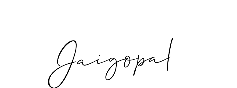 Make a beautiful signature design for name Jaigopal. Use this online signature maker to create a handwritten signature for free. Jaigopal signature style 2 images and pictures png